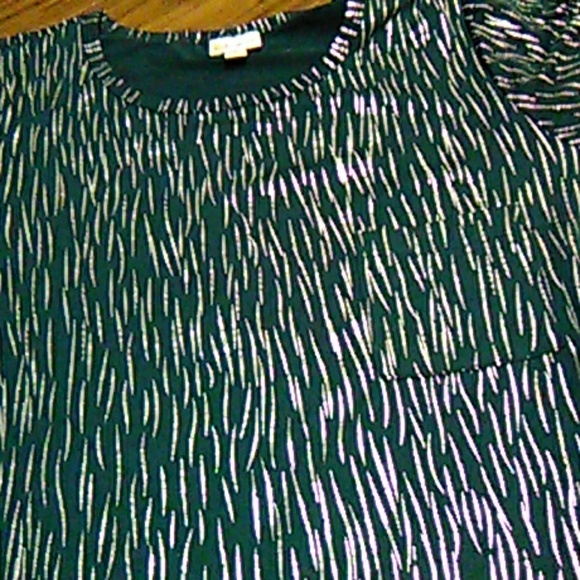 Robe Noire Et Dorée LuLaRoe Carly Medium - Neuve Avec étiquettes - Style Zigzag élégant
